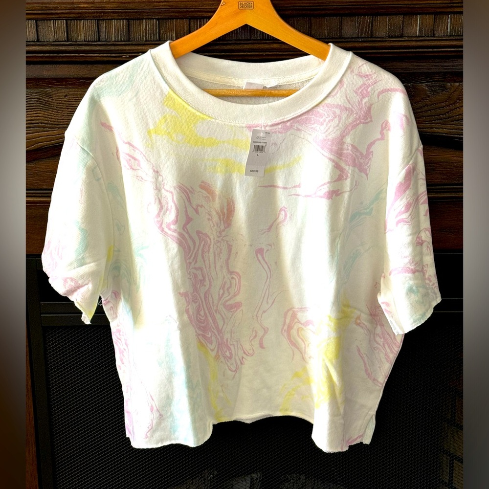 Women's Multicolor Tie-Dye Top